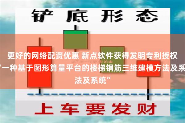 更好的网络配资优惠 新点软件获得发明专利授权：“一种基于图形算量平台的楼梯钢筋三维建模方法及系统”