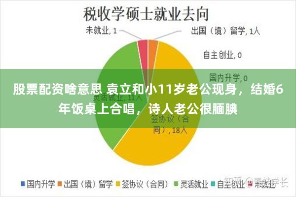 股票配资啥意思 袁立和小11岁老公现身，结婚6年饭桌上合唱，诗人老公很腼腆